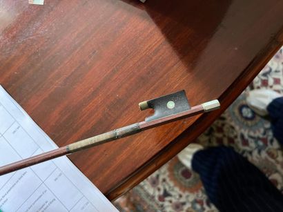 A violin and bow.