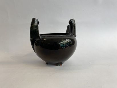 Dutch earthenware planter.