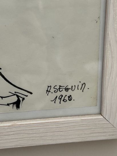 Adrien SEGUIN (1926-2005)
character
Ink on...