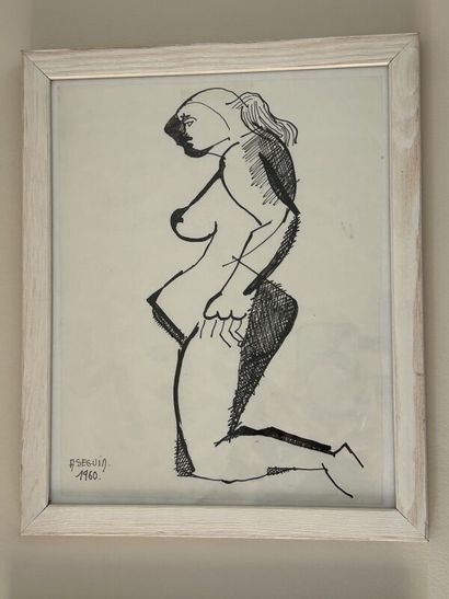 Adrien SEGUIN (1926-2005)
character
Ink on...