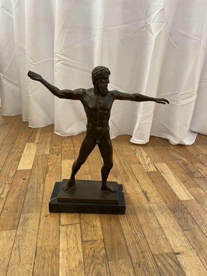 God of Artemision
Bronze sculpture after...