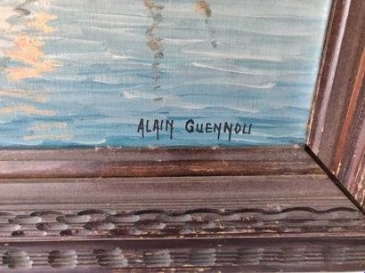 Alain GUENNOU (20th)
Marine
Signed lower...