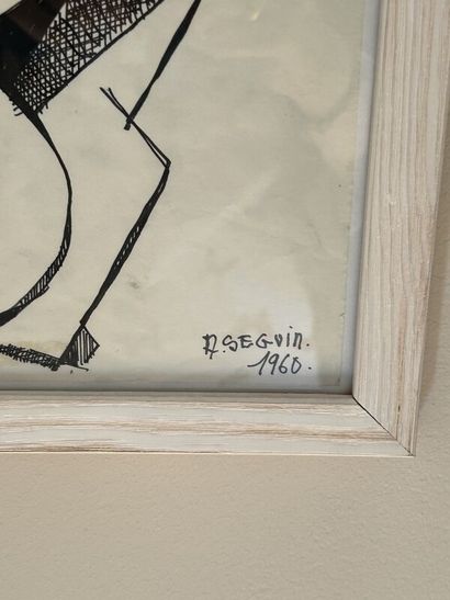 Adrien SEGUIN (1926-2005)
character
Ink on...