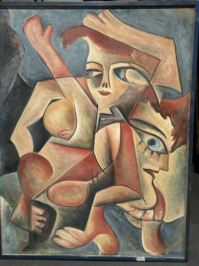 ELIOS (XX°)
2 paintings 