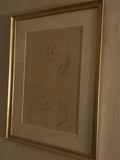 Gaston BARRET (1910-1991)
Woman
Drawing
50...
