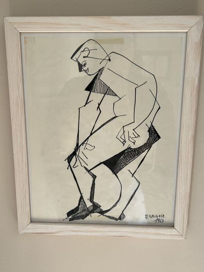 Adrien SEGUIN (1926-2005)
character
Ink on...