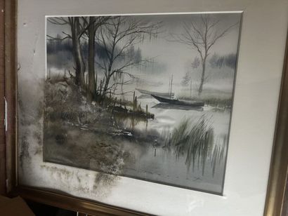 Gaston BARRET (1910-1991)
Boats
Watercolor
Significant...