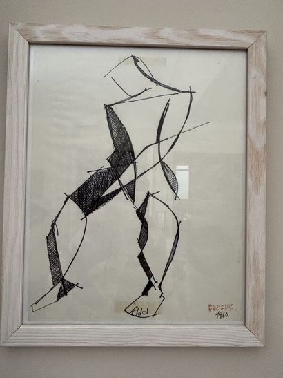 Adrien SEGUIN (1926-2005)
character
Ink on...