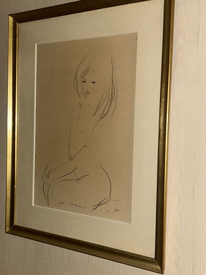 Gaston BARRET (1910-1991)
Woman
Drawing
50...