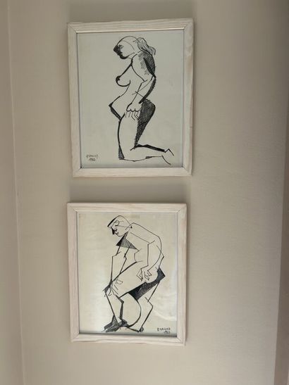 Adrien SEGUIN (1926-2005)
character
Ink on...
