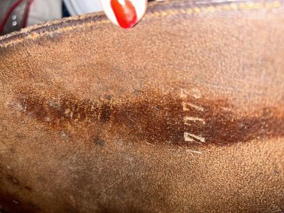Tan leather saddle + stirrups
HERMÈS AND...