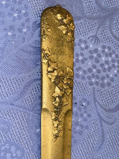 Bronze paper cup with ivy decoration
Art...