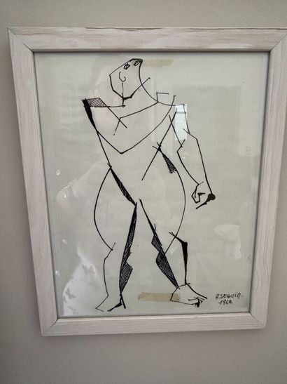Adrien SEGUIN (1926-2005)
character
Ink on...
