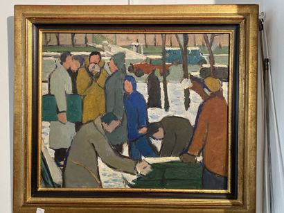 Modern school 
The Book Dealer
45x54cm