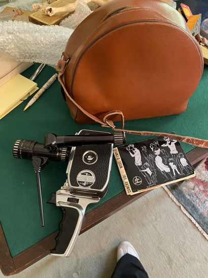 Bolex Paillard C8L camera in carrying case...