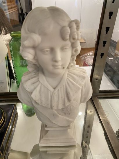 Bisque bust of L'Aiglon, King of Rome
Slight...