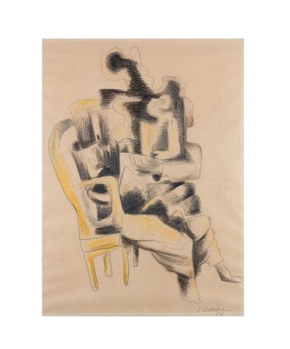 Ossip ZADKINE (1890–1967)

“Seated Figure,”...