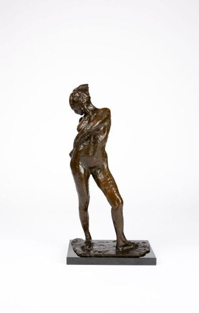 EDGA DEGAS (1834–1917)
Dancer Tying the String...
