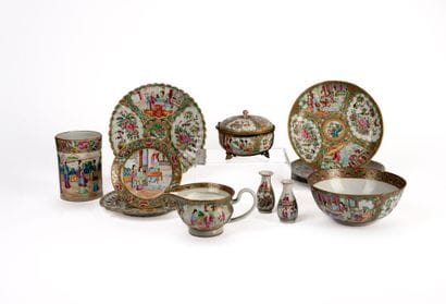 CHINA, Canton—Late 19th century
A set of...