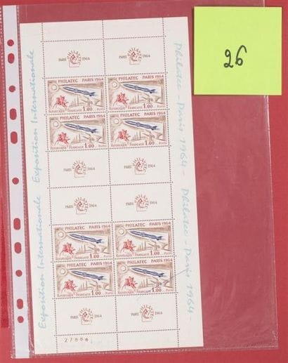 France 1422 ** Bloc feuillet Philatec 1964...