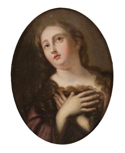École FLAMANDE de la fin du XVIIe siècle
Marie-Madeleine
Toile...