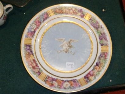 Assiette en porcelaine de Sèvres
