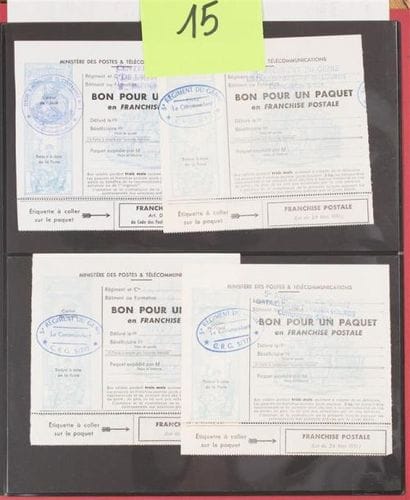 FM 15** 3 Feuillets complets tête bêche +...