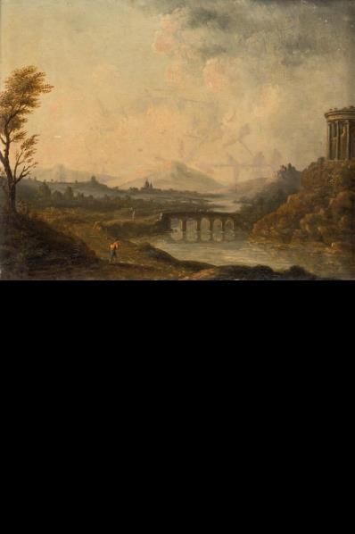 Ecole FRANCAISE du début du XIXème siècle
Promeneur...