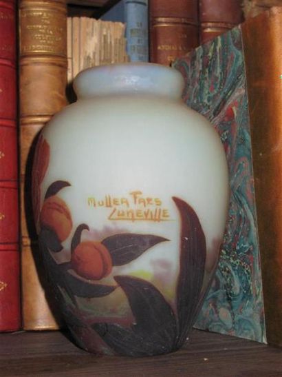 MULLER Frères (Dans le goût de)
Vase à corps...