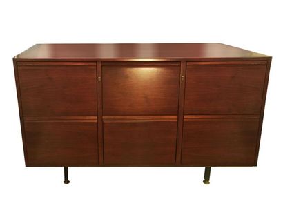 Belgium circa 1960 : 6 drawer 2 rows chest...