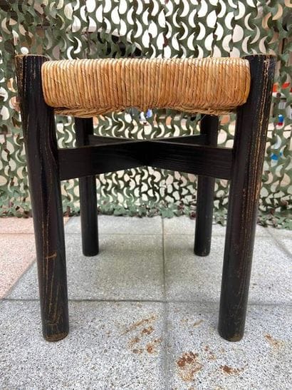 Charlotte PERRIAND : Stool called Méribel...