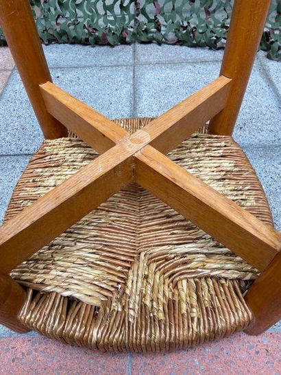 Charlotte PERRIAND : Stool called Méribel...