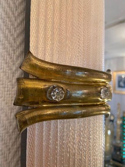 MURANO : Venetian mirror cut and stapled...