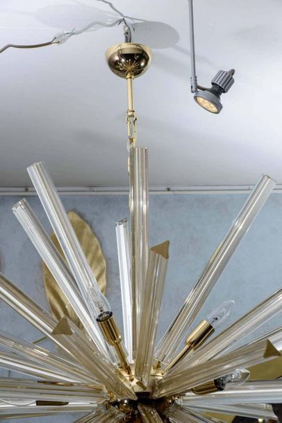 Murano : Sputnik chandelier 

 Murano glass

Italy...