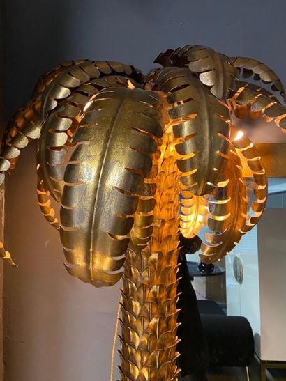 Palm trumeau mirror
mirror and gilded metal
mirror...
