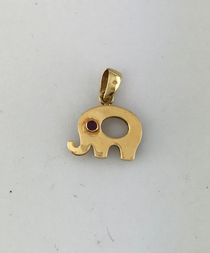 Ring in gold 750°/°° set with two lines of...