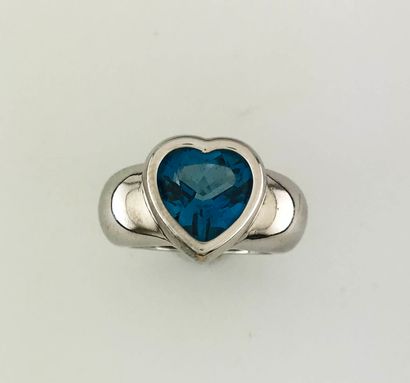PIAGET, heart ring in white gold 750°/°°°...