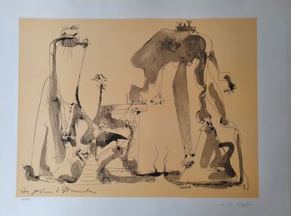André MASSON - SCENES EROTIQUES, 11 LITHOGRAPHIES
André...