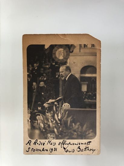 Louis BARTHOU, ensemble de documents
Louis...