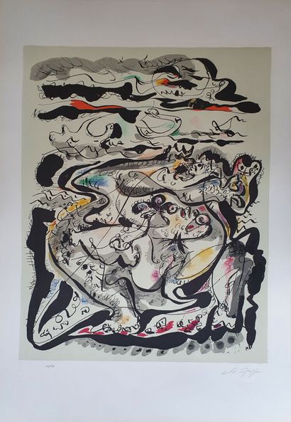 André MASSON - SCENES EROTIQUES, 11 LITHOGRAPHIES
André...