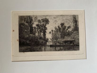 Charles -François DAUBIGNY (1817 - 1878),...