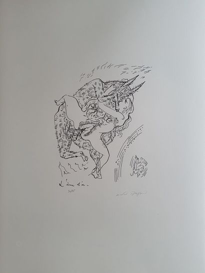 André MASSON - Quinze lithographies originales...