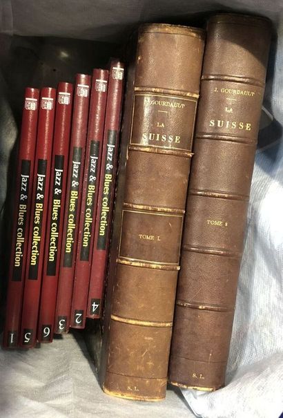 Important lot of various works including...