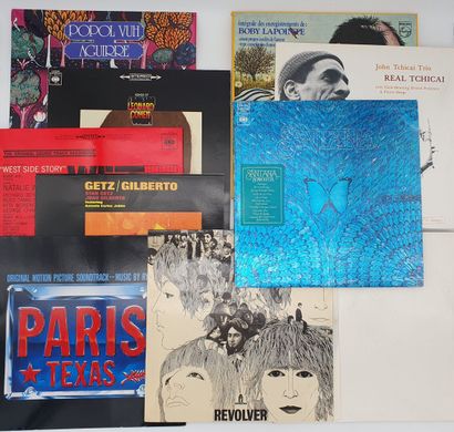 Lot de 9 disques
9x Various style Lps FR,...