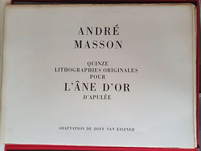André MASSON - Quinze lithographies originales...