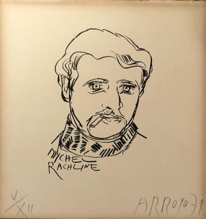 Eduardo ARROYO, lithographie
Eduardo ARROYO...