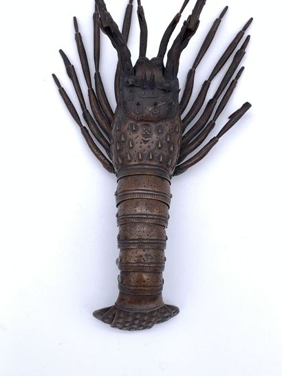 JAPON, Jizai okimono en cuivre
JAPON - Époque...