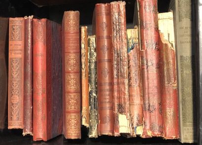 Important lot of various works including...