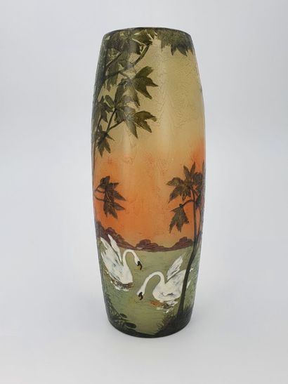 François-Théodore LEGRAS, vase 
François-Théodore...