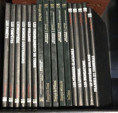 Important lot of various works including...